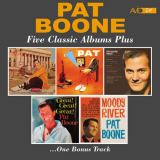 Pat Boone - Five Classic Albums Plus (Pat Boone / Pat / Pat Boone Sings / Great!, Great!, Great! / Moody River) (Digitally Remastered) '2021