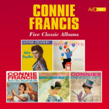Connie Francis - Five Classic Albums (Who's Sorry Now / The Exciting / Rock N Roll Million Sellers / Country & Western Golden Hits / Connie's Greatest Hits) (Digitally Remastered) '2020