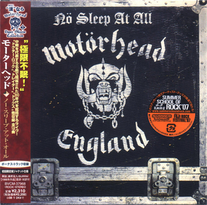 No Sleep At All (2007, Japan, BMG, BVCM-3796)