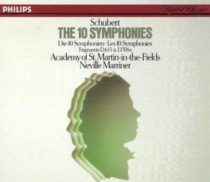 Schubert - The 10 Symphonies - Neville Marriner & ASMF (1984 Philips)(CD6)
