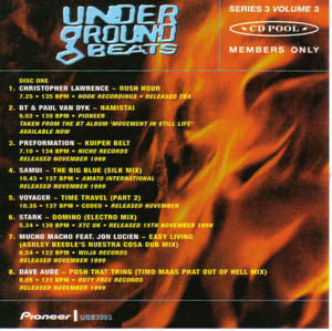 Underground Beats (Series 3 Volume 3)