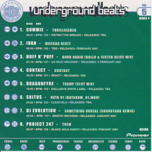 Underground Beats (Series 4 Volume 5)