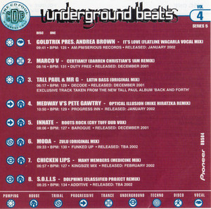 Underground Beats (Series 5 Volume 4)