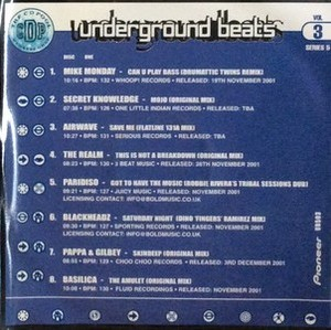 Underground Beats (Series 5 Volume 6)