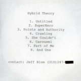Hybrid Theory - Hybrid Theory 8-track Demo '1999