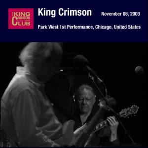 2003-11-08 Park West, Chicago, Illinois, First Performance