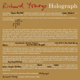 Richard Youngs - Holograph '2021