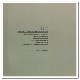 Felt - Absolute Classic Masterpieces Volume 1 & 2 '1992/1993