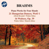 Alfred Brendel - Brahms: 21 Hungarian Dances, WoO 1 & 16 Waltzes, Op. 39 (Version for Piano 4 Hands) '1999/2023