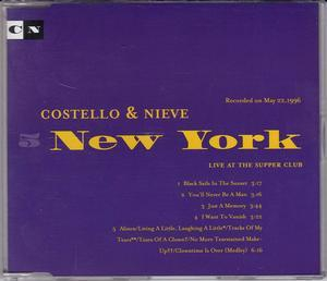 Costello & Nieve (CD5) New York