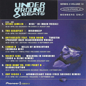 Underground Beats (Series 3 Volume 12)
