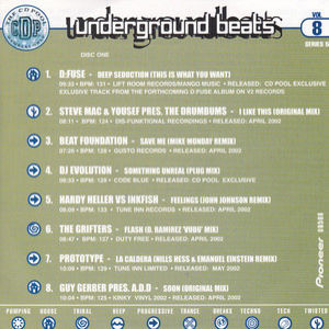 Underground Beats (Series 5 Volume 8)