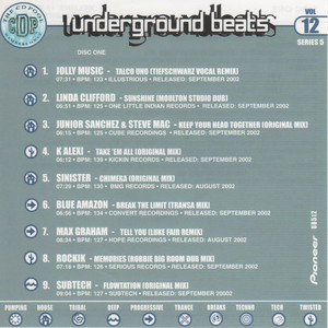 Underground Beats (Series 5 Volume 12)