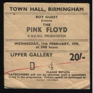 1970-02-11, Town Hall, Birmingham, UK