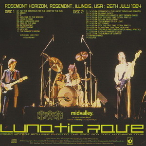 1984-07-26, Rosemont Horizon, Chicago, IL (Lunatic Rave - Mid Valley Silvers 732-733)