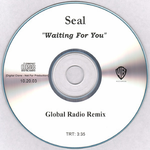 Waiting For You [global Radio Remix] (cd Single Promo)