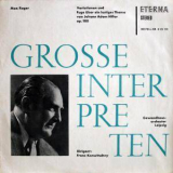 Gewandhausorchester Leipzig - Franz Konwitschny - Max Reger - Variationen Und Fuge Ueber Ein Lustiges Thema Von Johann Adam Hiller '1963