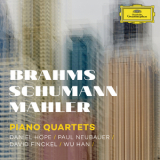 Daniel Hope & Kammerorchester Basel - Brahms, Schumann, Mahler: Piano Quartets [Hi-Res] '2015