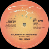 Paul Lewis - Girl You Need A Change Of Mind '1979