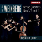 Arcadia Quartet - Weinberg: String Quartets Nos. 1, 7 & 11, Vol. 2 '2022